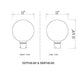 Z-Lite Laurent 12" W x 16" H 1-Light Black Outdoor Post Mount Fixture With Clear Seedy Glass Shade