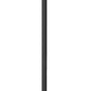 Z-Lite Laurent 597PHB-4-5010P-BK 4-Light Black Aluminum White Opal Glass Shade Outdoor Post Mounted Fixture