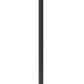 Z-Lite Laurent 597PHB-4-518P-BK 4-Light Black Aluminum Frame White Opal Glass Shade Outdoor Post Mounted Fixture