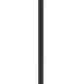 Z-Lite Laurent 597PHB-4-518P-BK 4-Light Black Aluminum Frame White Opal Glass Shade Outdoor Post Mounted Fixture