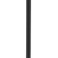 Z-Lite Laurent 597PHB-519P-BK 1-Light Black Aluminum White Opal Glass Shade Outdoor Post Mounted Fixture