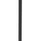 Z-Lite Laurent 597PHB-519P-BK 1-Light Black Aluminum White Opal Glass Shade Outdoor Post Mounted Fixture