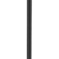 Z-Lite Laurent 597PHB-519P-BK 1-Light Black Aluminum White Opal Glass Shade Outdoor Post Mounted Fixture