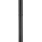 Z-Lite Laurent 597PHB-567P-BK 1-Light Black Aluminum White Opal Glass Shade Outdoor Post Mounted Fixture