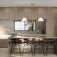 Z-Lite Leila 12" 2-Light Luxe Gold Steel and White Linen Fabric Shade Chandelier
