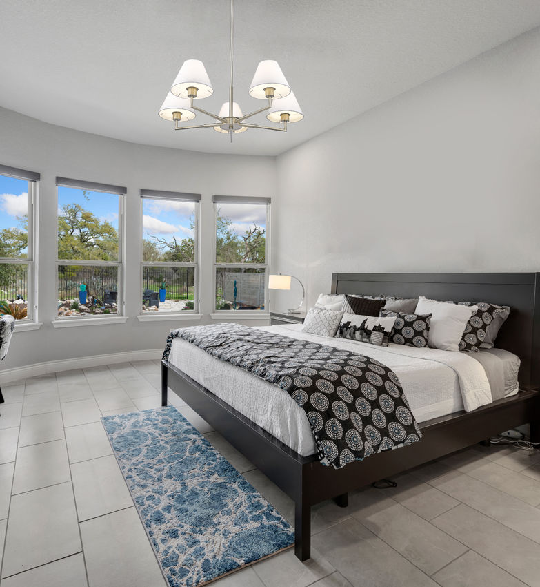 Z-Lite Leila 34" 5-Light Brushed Nickel Steel and White Linen Fabric Shade Chandelier