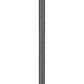 Z-Lite Leland 10" 1-Light LED Sand Black and Sand Blast Glass Shade Outdoor Post Mounted Fixture