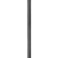Z-Lite Leland 10" W x 117 " H 1-Light LED Sand Black Outdoor Post Mounted Fixture