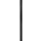 Z-Lite Leland 10" W x 118" H 1-Light LED Sand Black Outdoor Post Mounted Fixture