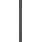 Z-Lite Leland 10" W x 118" H 1-Light LED Sand Black Outdoor Post Mounted Fixture