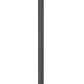 Z-Lite Leland 10" W x 118" H 1-Light LED Sand Black Outdoor Post Mounted Fixture