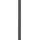 Z-Lite Leland 12" W x 118" H 1-Light LED Sand Black Outdoor Post Mounted Fixture