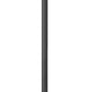 Z-Lite Leland 12" W x 118" H 1-Light LED Sand Black Outdoor Post Mounted Fixture