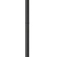 Z-Lite Leland 9" W x 119" H 1-Light LED Sand Black Outdoor Post Mounted Fixture
