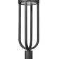 Z-Lite Leland 9" W x 26" H 1-Light LED Sand Black Outdoor Post Mount Fixture