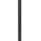 Z-Lite Leland 9" W x 97" H 1-Light LED Sand Black Outdoor Post Mounted Fixture