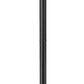 Z-Lite Leland 9" W x 97" H 1-Light LED Sand Black Outdoor Post Mounted Fixture