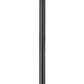 Z-Lite Leland 9" W x 97" H 1-Light LED Sand Black Outdoor Post Mounted Fixture