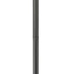 Z-Lite Leland 9" W x 97" H 1-Light LED Sand Black Outdoor Post Mounted Fixture