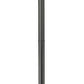 Z-Lite Leland 9" W x 97" H 1-Light LED Sand Black Outdoor Post Mounted Fixture