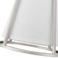 Z-Lite Lenyx Pendant 10" 1-Light Brushed Nickel Mini Pendant Light With White Fabric Shade
