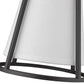 Z-Lite Lenyx Pendant 10" 1-Light Iron Ore Mini Pendant Light With White Fabric Shade