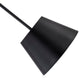 Z-Lite Lilly 12" 1-Light Matte Black Steel Pendant Light
