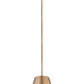 Z-Lite Lilly 12" 1-Light Modern Gold Steel Pendant Light