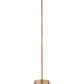 Z-Lite Lilly 12" 1-Light Modern Gold Steel Pendant Light