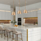 Z-Lite Lilly 12" 1-Light Modern Gold Steel Pendant Light