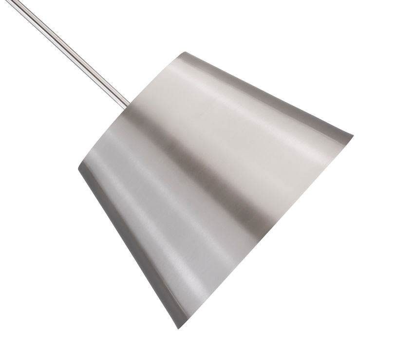 Z-Lite Lilly 18" 1-Light Brushed Nickel Steel Pendant Light