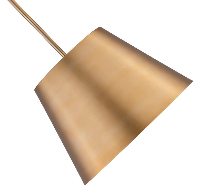 Z-Lite Lilly 18" 1-Light Modern Gold Steel Pendant Light