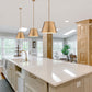 Z-Lite Lilly 18" 1-Light Modern Gold Steel Pendant Light