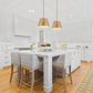 Z-Lite Lilly 18" 1-Light Modern Gold Steel Pendant Light