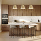Z-Lite Lilly 18" 1-Light Rubbed Brass Steel Pendant Light
