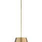 Z-Lite Lilly 18" 1-Light Rubbed Brass Steel Pendant Light