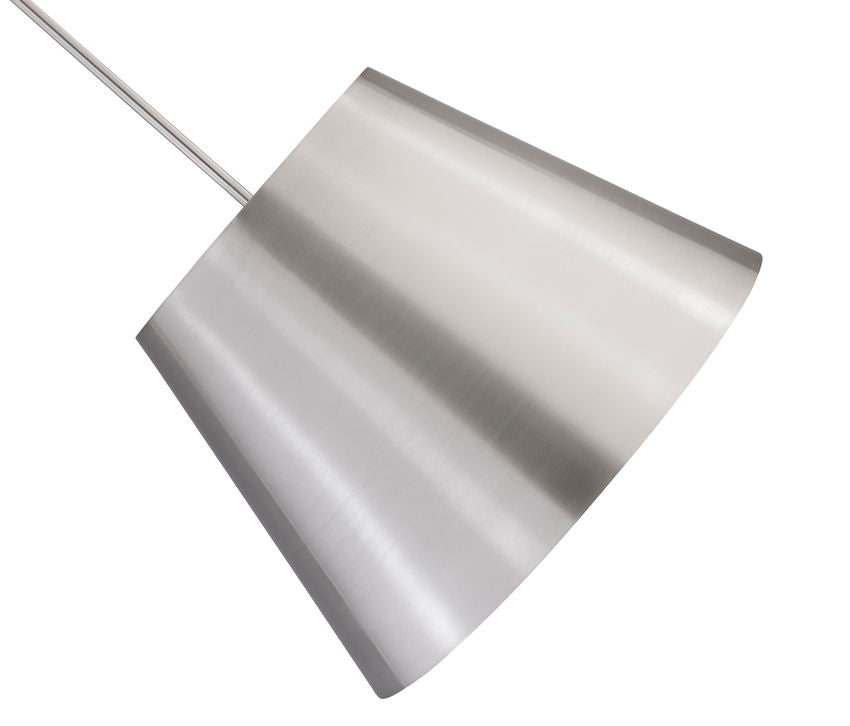 Z-Lite Lilly 24" 1-Light Brushed Nickel Steel Pendant Light
