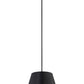 Z-Lite Lilly 24" 1-Light Matte Black Steel Pendant Light
