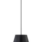 Z-Lite Lilly 24" 1-Light Matte Black Steel Pendant Light