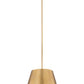 Z-Lite Lilly 24" 1-Light Rubbed Brass Steel Pendant Light
