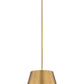 Z-Lite Lilly 24" 1-Light Rubbed Brass Steel Pendant Light