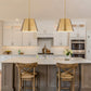 Z-Lite Lilly 24" 1-Light Rubbed Brass Steel Pendant Light
