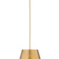 Z-Lite Lilly 24" 1-Light Rubbed Brass Steel Pendant Light