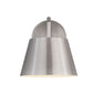 Z-Lite Lilly 9" 1-Light Brushed Nickel Steel Wall Sconce