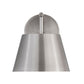 Z-Lite Lilly 9" 1-Light Brushed Nickel Steel Wall Sconce