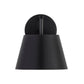 Z-Lite Lilly 9" 1-Light Matte Black Steel Wall Sconce