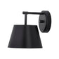 Z-Lite Lilly 9" 1-Light Matte Black Steel Wall Sconce