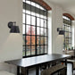 Z-Lite Lilly 9" 1-Light Matte Black Steel Wall Sconce