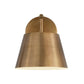 Z-Lite Lilly 9" 1-Light Rubbed Brass Steel Wall Sconce