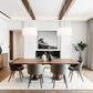 Z-Lite Linden 12" 1-Light LED Integrated Brushed Nickel Steel Frame White Fabric and Glass Shade Pendant Light